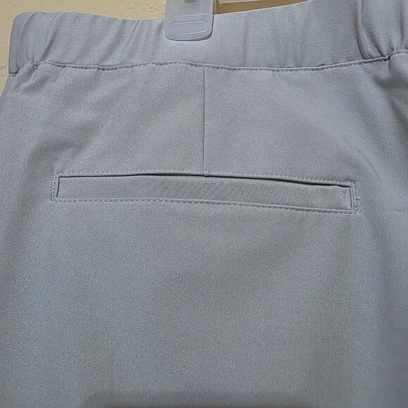 Greg Norman Pull-On Golf Short Men's Size XXL Stretch Waistband Draw Cord Gray - Picture 8 of 10